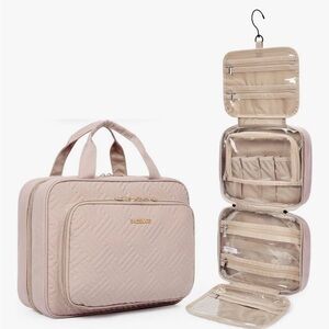 BAGSMART Toiletry Bag Hanging Travel Makeup Organizer